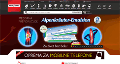 Desktop Screenshot of medisana.rs